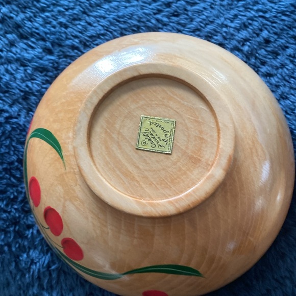 Beautiful vintage salad set with tags. - Picture 4 of 5